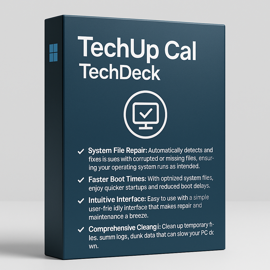 TechUp Cal | TechDeck